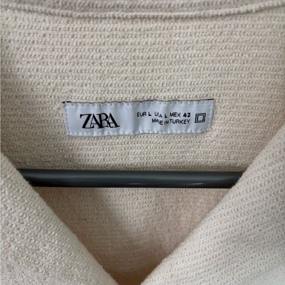 Zara men’s summer shirt size Large PTP is 20 beautiful for warm weather - Picture 3 of 4